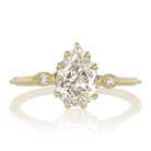 1.07ct Pear cut diamond Ring