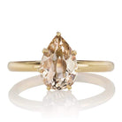 1.07ct Pear cut diamond Ring