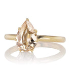 1.07ct Pear cut diamond Ring