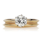 1.07ct Round Brilliant cut diamond Ring