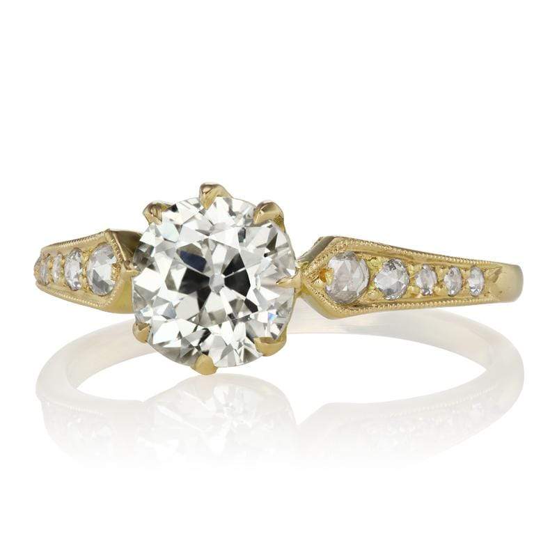 1.08ct old European cut diamond