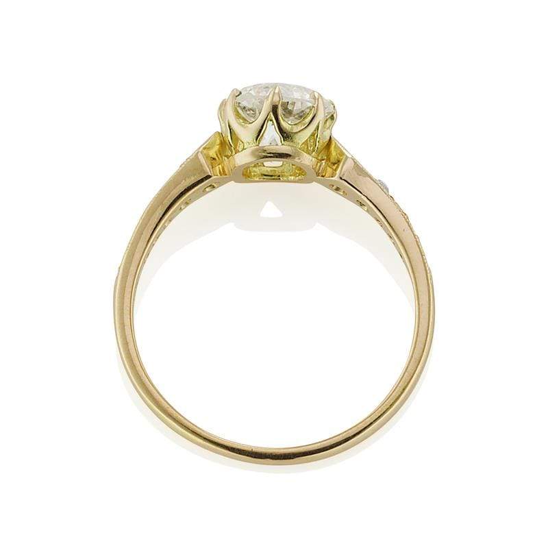 1.08ct old European cut diamond