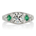 1.08ct Old European cut diamond Ring