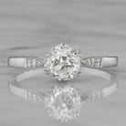 1.08ct old mine cut diamond