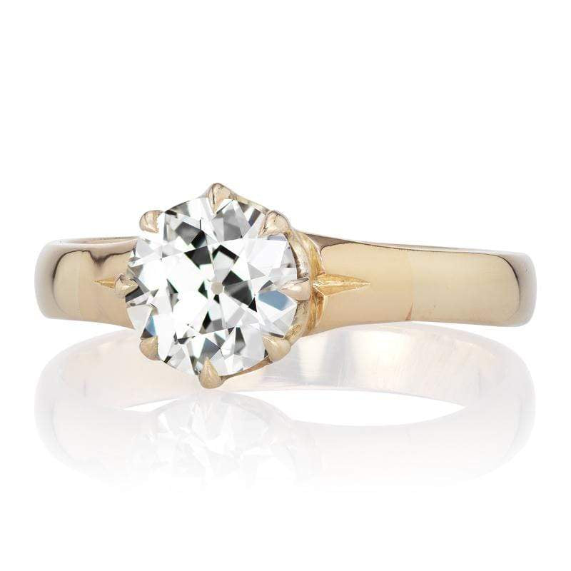 1.09ct old European cut diamond Ring