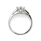  1.10-Carat Diamond Set in a 6-Prong Platinum Setting