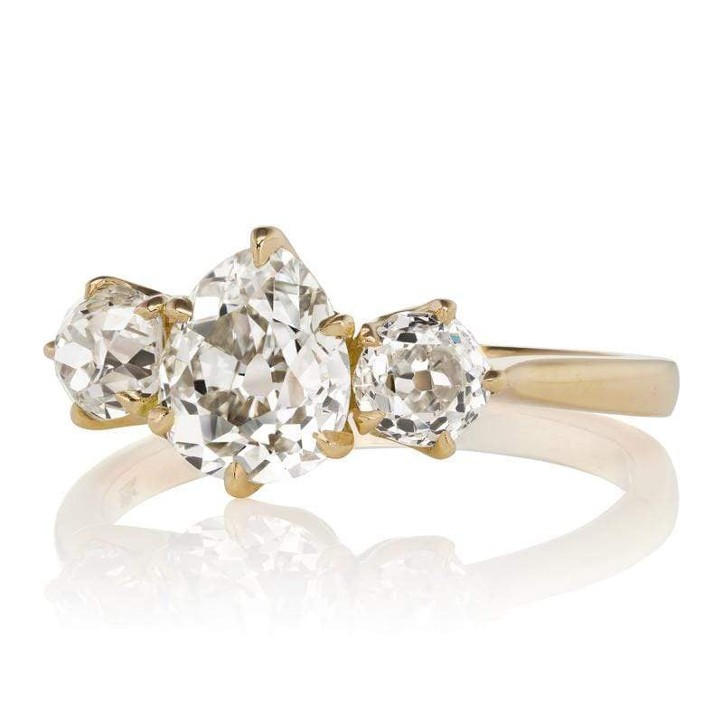 1.10ct Pear cut diamond Ring