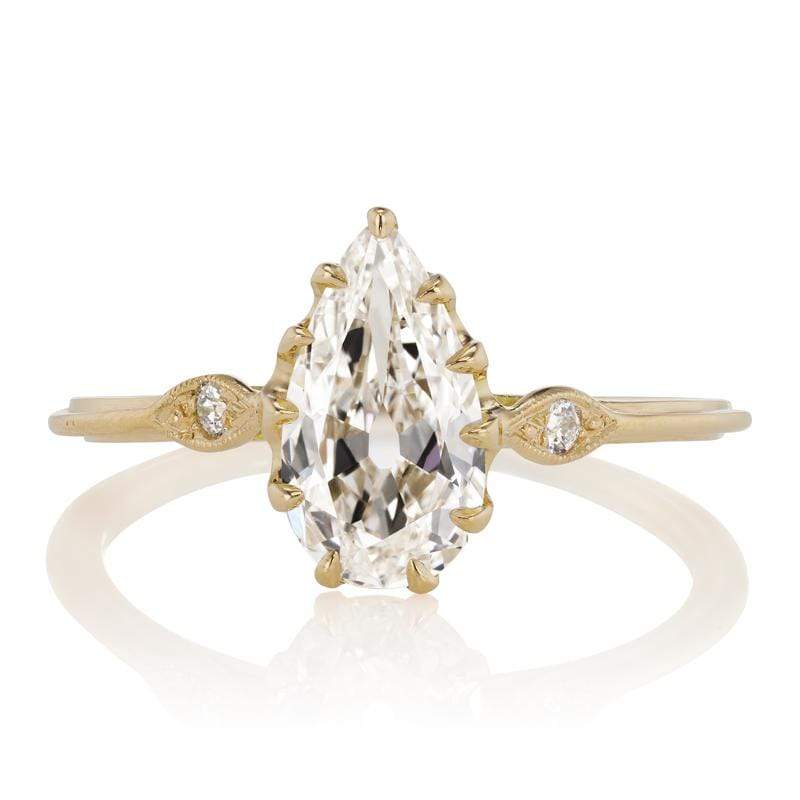 1.10ct Pear cut diamond Ring