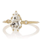1.10ct Pear cut diamond Ring