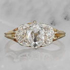 1.11 Carat Old Cut Oval Diamond