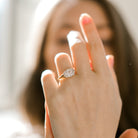 1.11 Carat Old Cut Oval Diamond