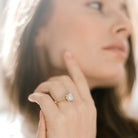 1.11 Carat Old Cut Oval Diamond