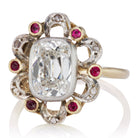 1.11ct antique cushion cut diamond