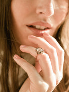 1.11ct antique cushion cut diamond