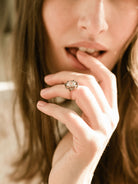 1.11ct antique cushion cut diamond