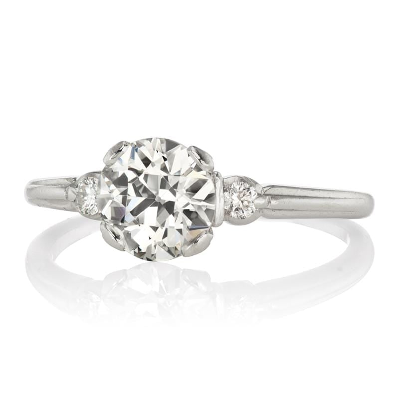 1.11ct old European cut diamond diamond engagement ring