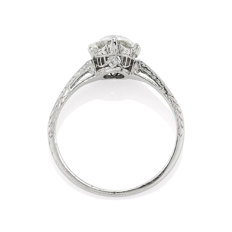 1.11ct old European cut diamond Ring
