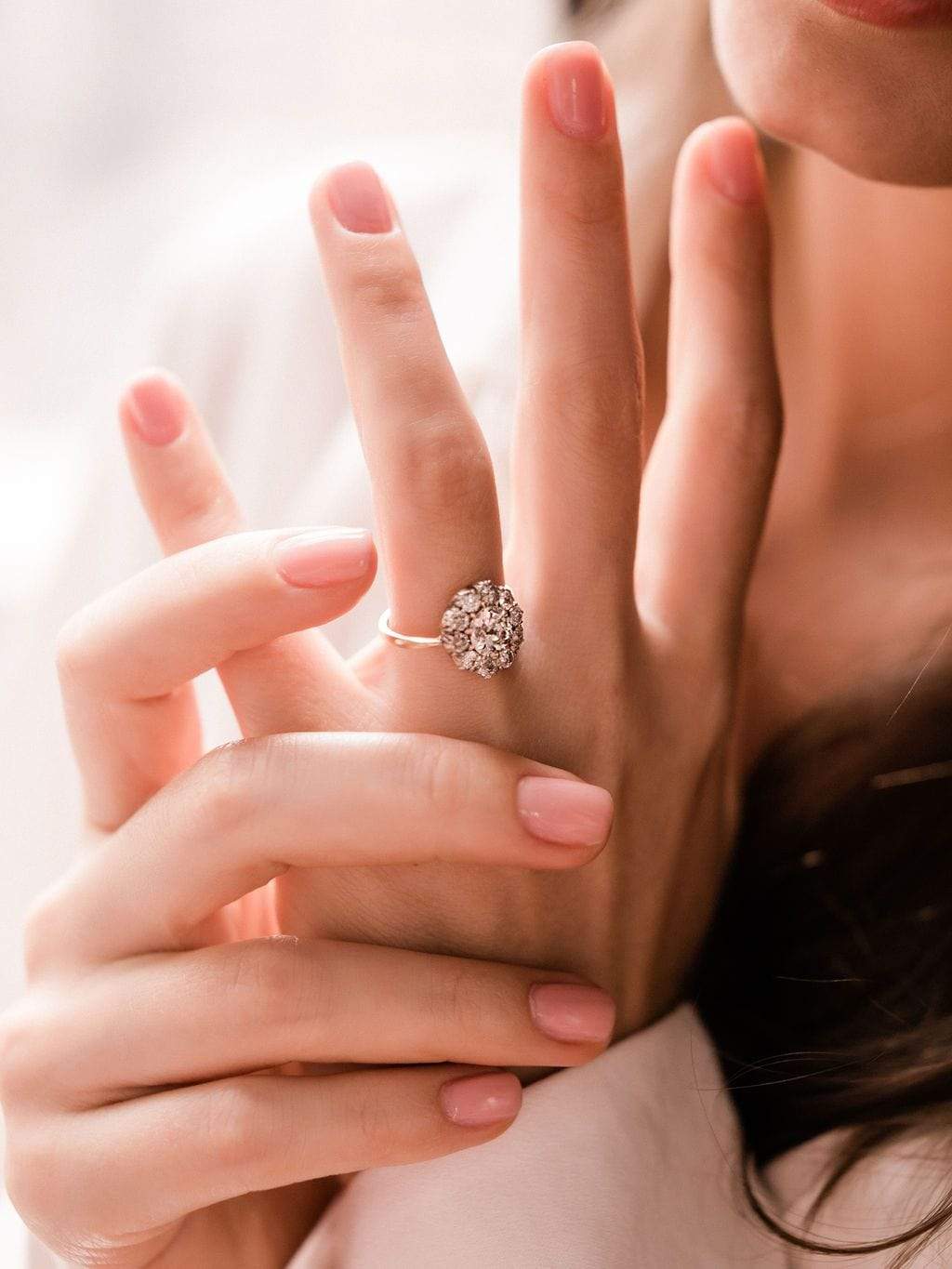 1.12ct old mine cut diamond