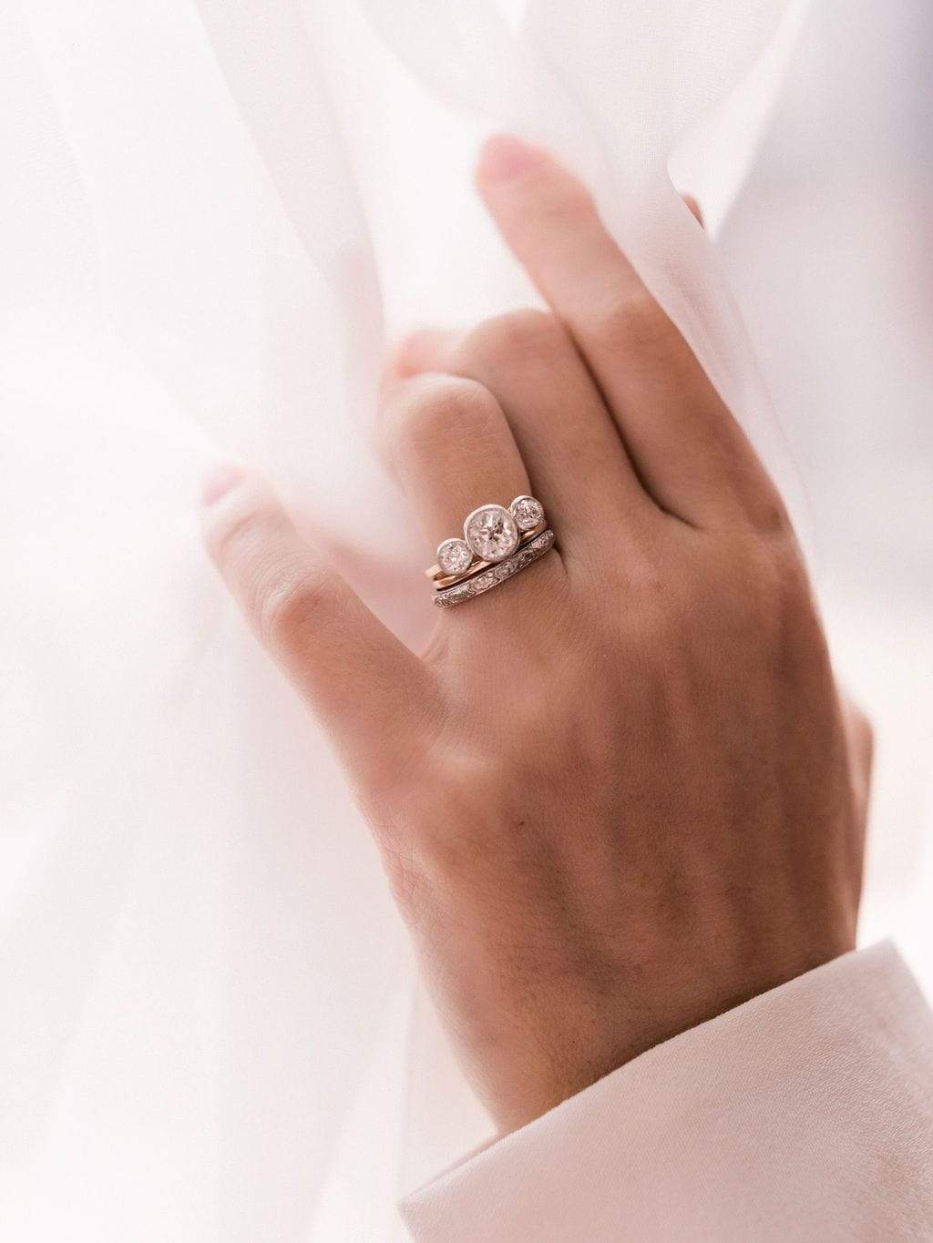 1.13ct old mine cut diamond