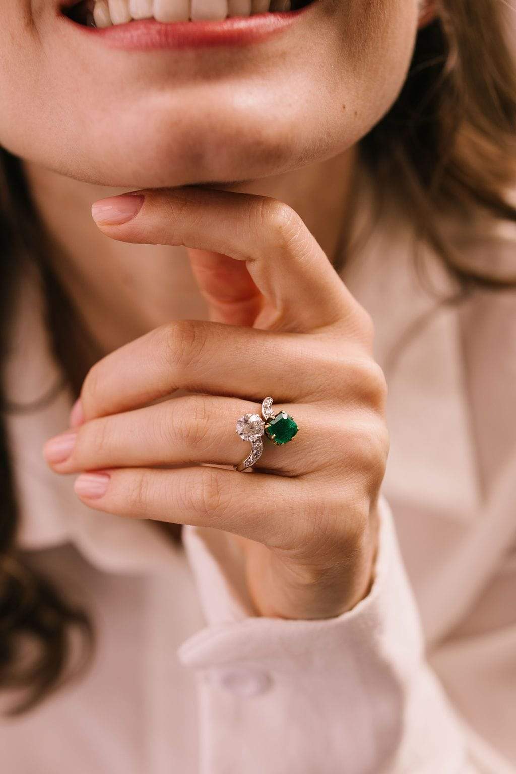 1.14ct old European cut diamond