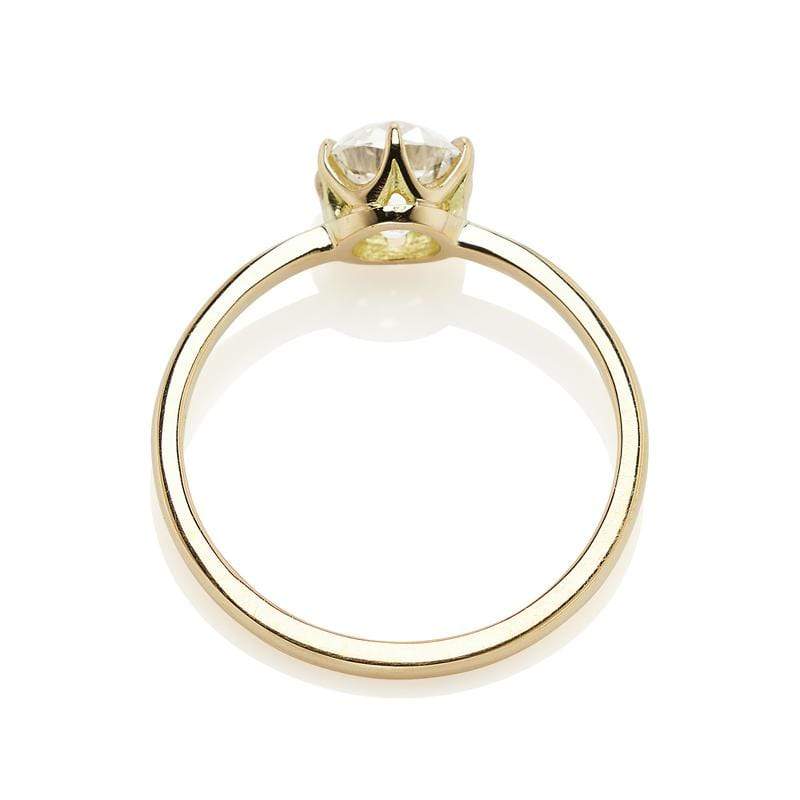 1.14ct old mine cut diamond Ring