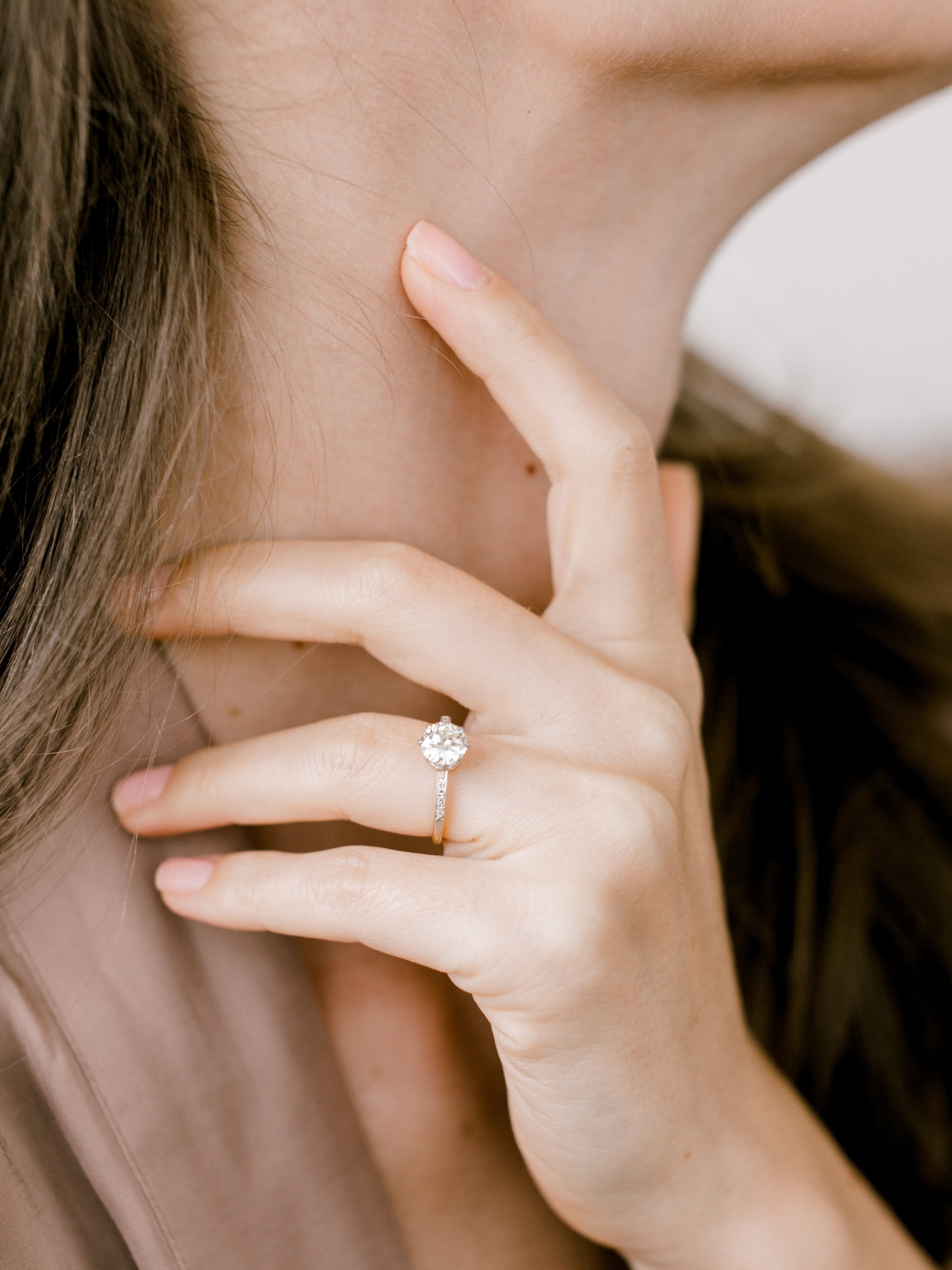 1.16ct old European cut diamond