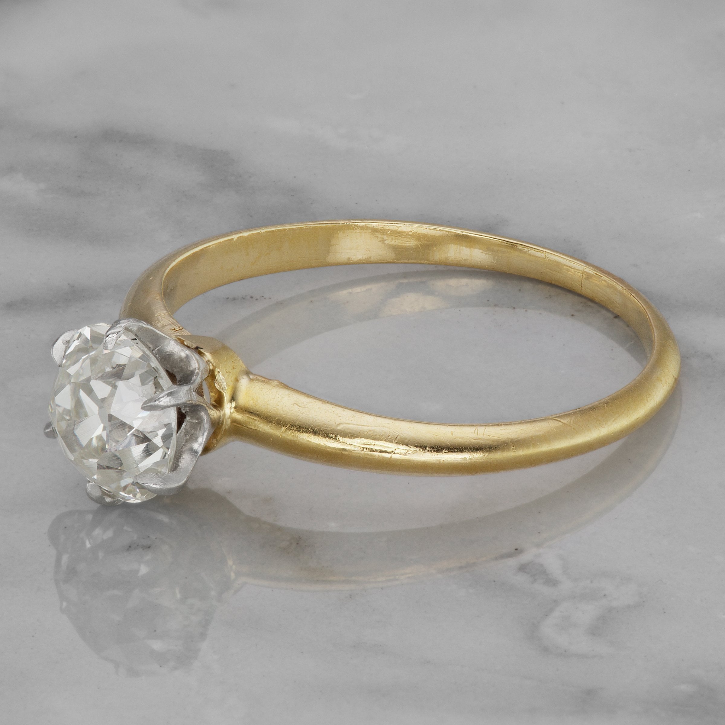 1.17ct old mine cut diamond