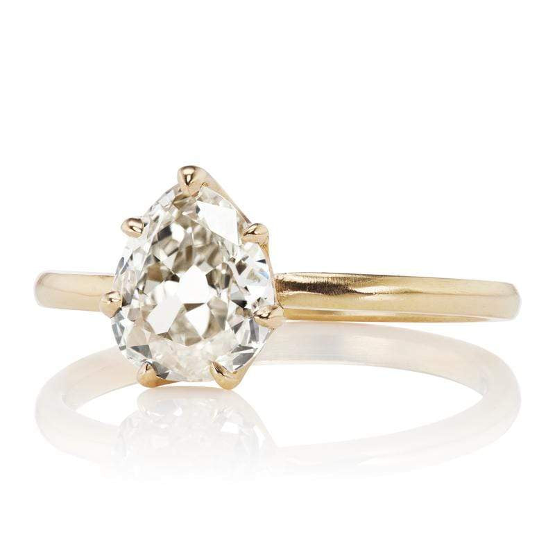 1.19ct Pear diamond diamond engagement ring