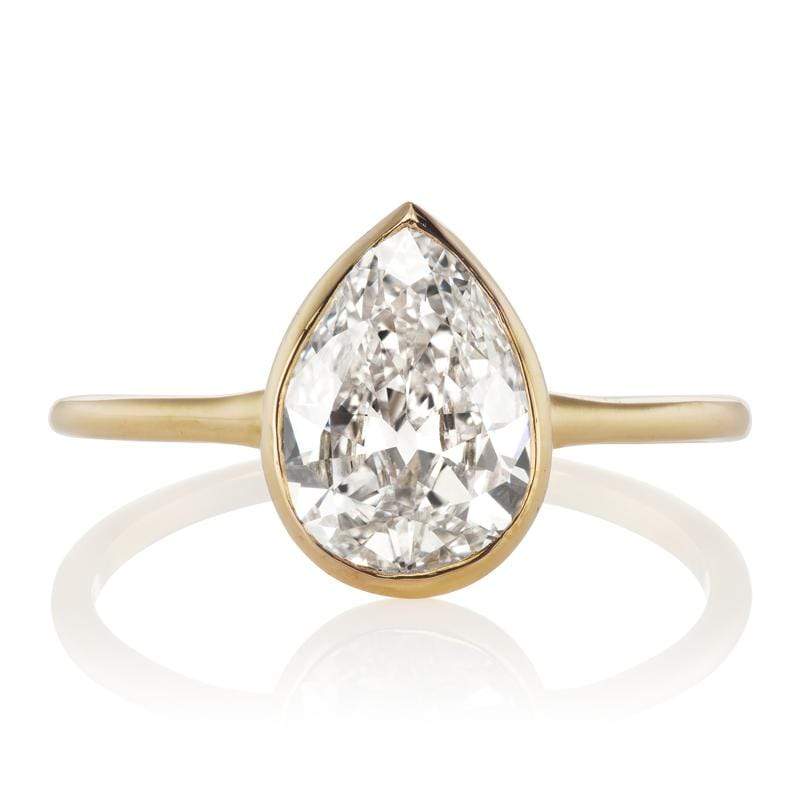 1.22ct pear diamond Ring