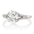 1.23ct antique Oval cut diamond