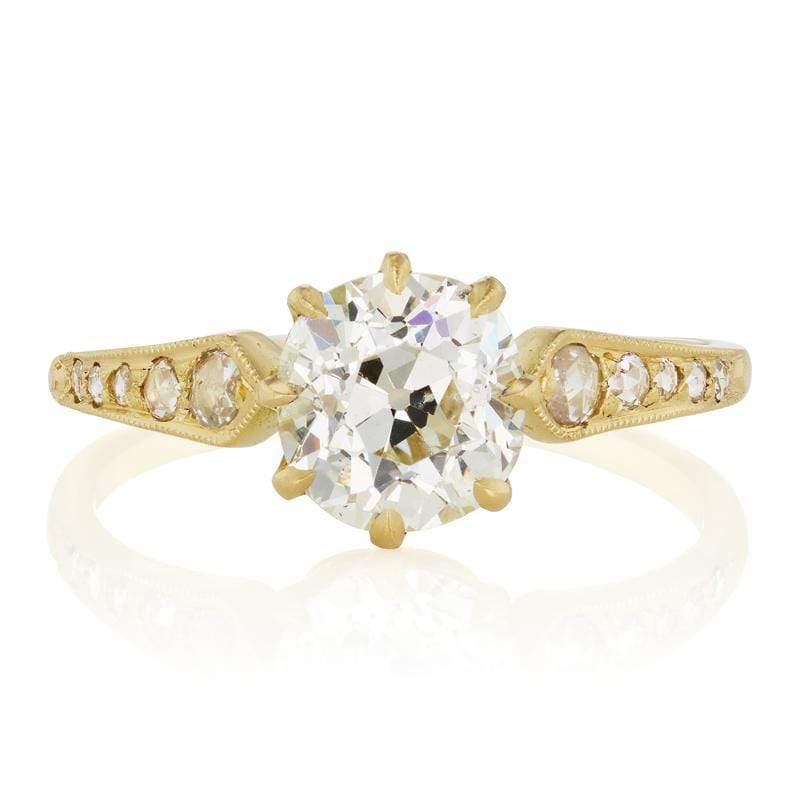 1.23ct old mine cut diamond