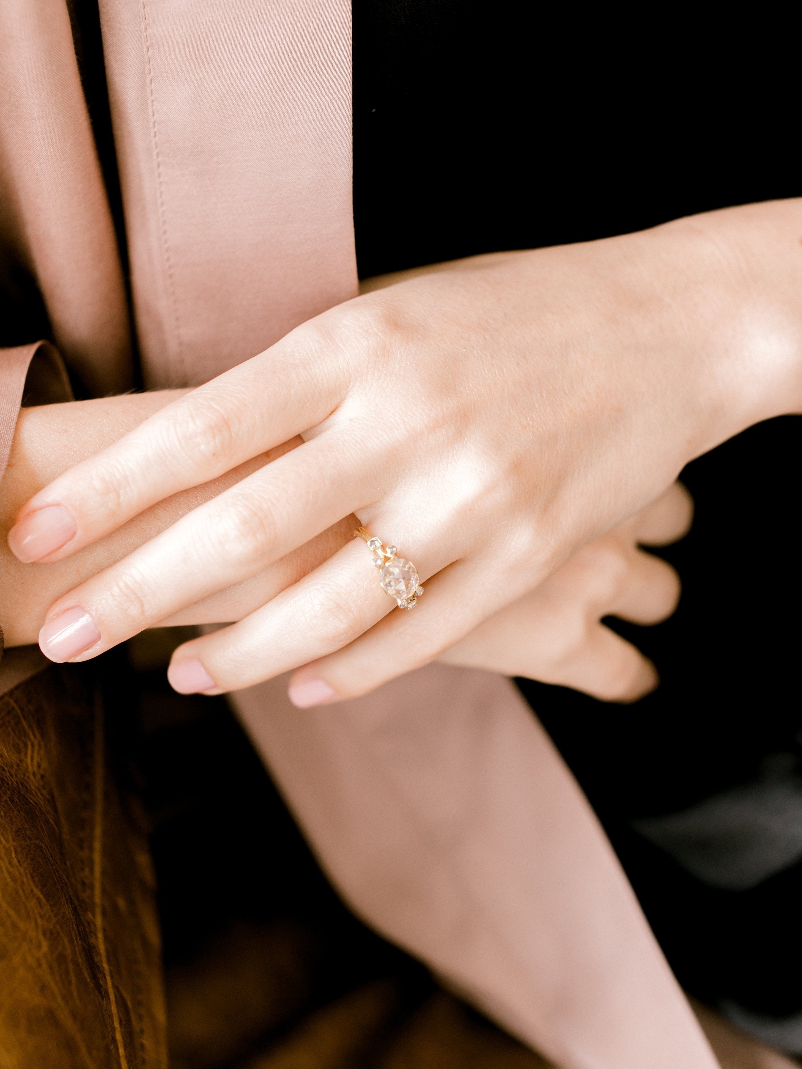 1.23ct Rose cut diamond