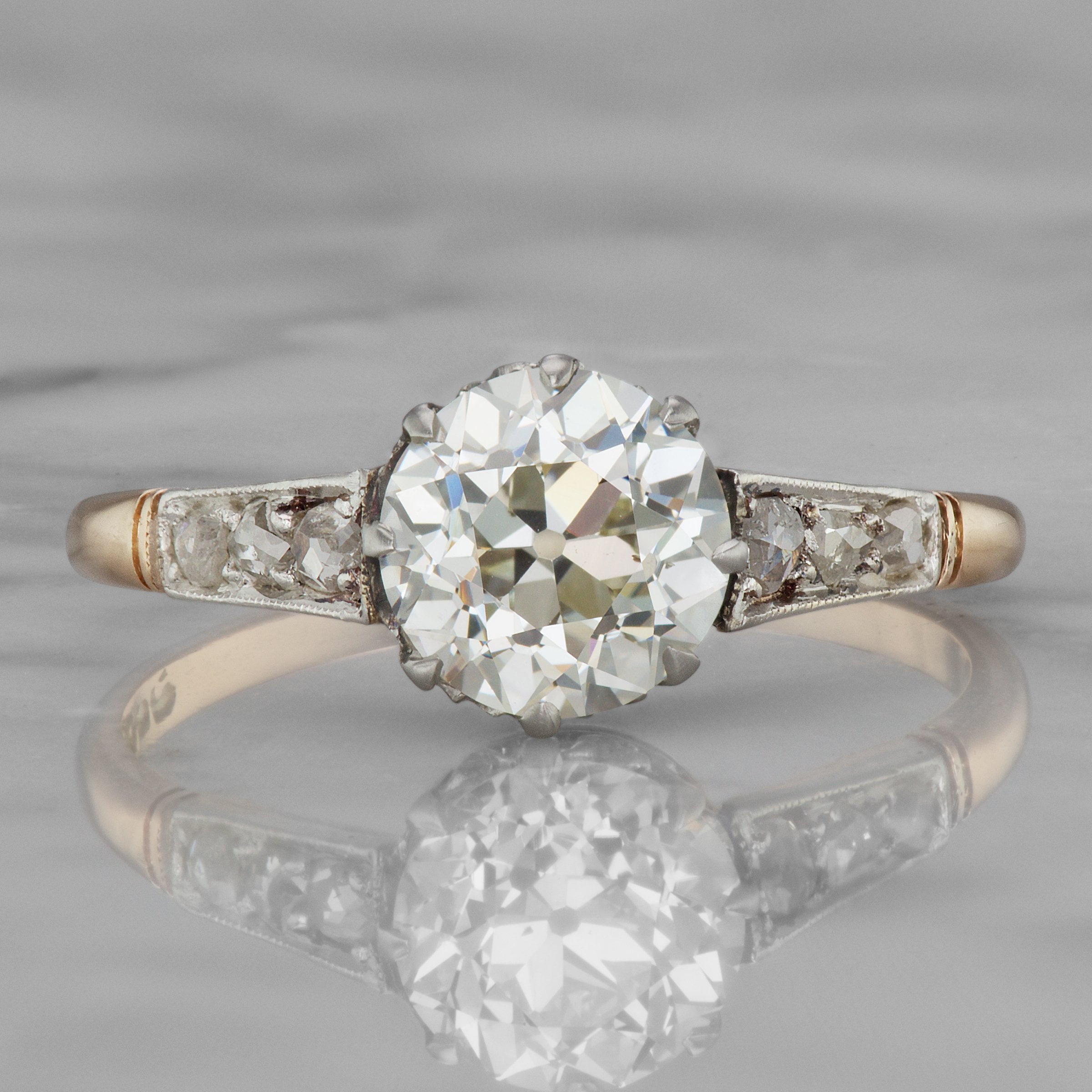 1.24ct old European cut diamond