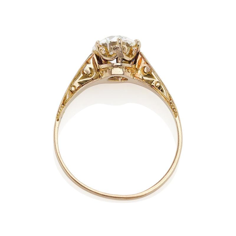 1.25ct old European cut diamond Ring