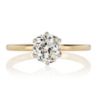 1.25ct old mine cut diamond Ring
