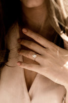 1.25ct Pear Diamond Unique Pear Shaped Diamond Engagement Ring