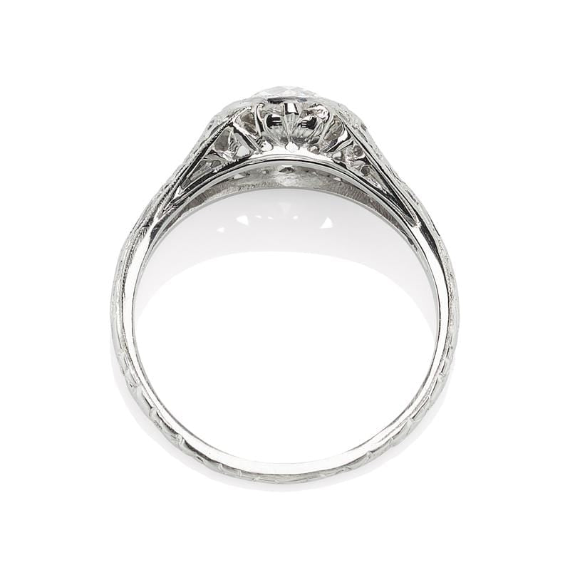 1.26ct old European cut diamond Ring