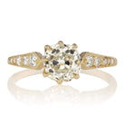 1.27ct old mine cut diamond Ring