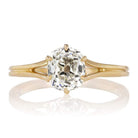 1.27ct old mine cut diamond Rings