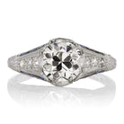 1.28ct old European cut diamond Ring