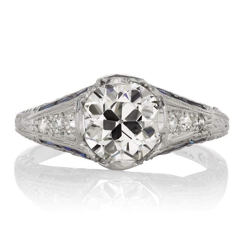 1.28ct old European cut diamond Ring