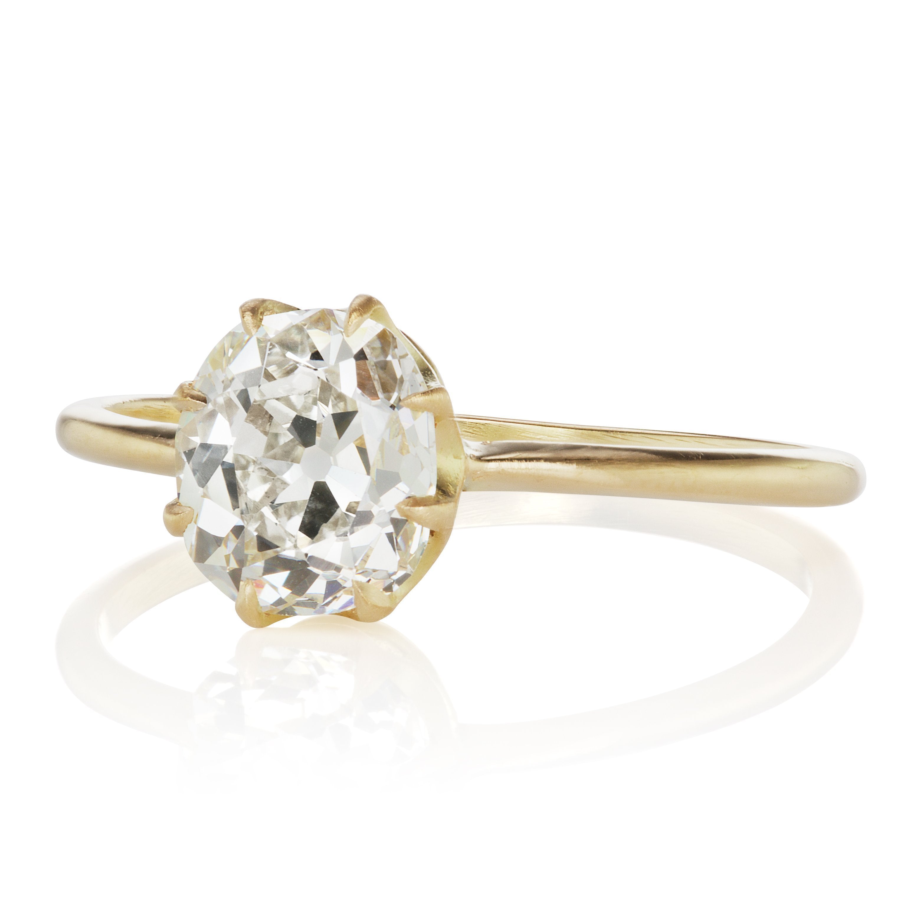 1.28ct Old Mine Cut Diamond