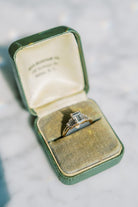 1.28ct Rectangular Step Cut Ring