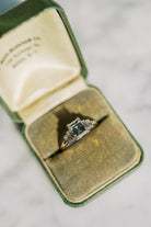 1.28ct Rectangular Step Cut Ring