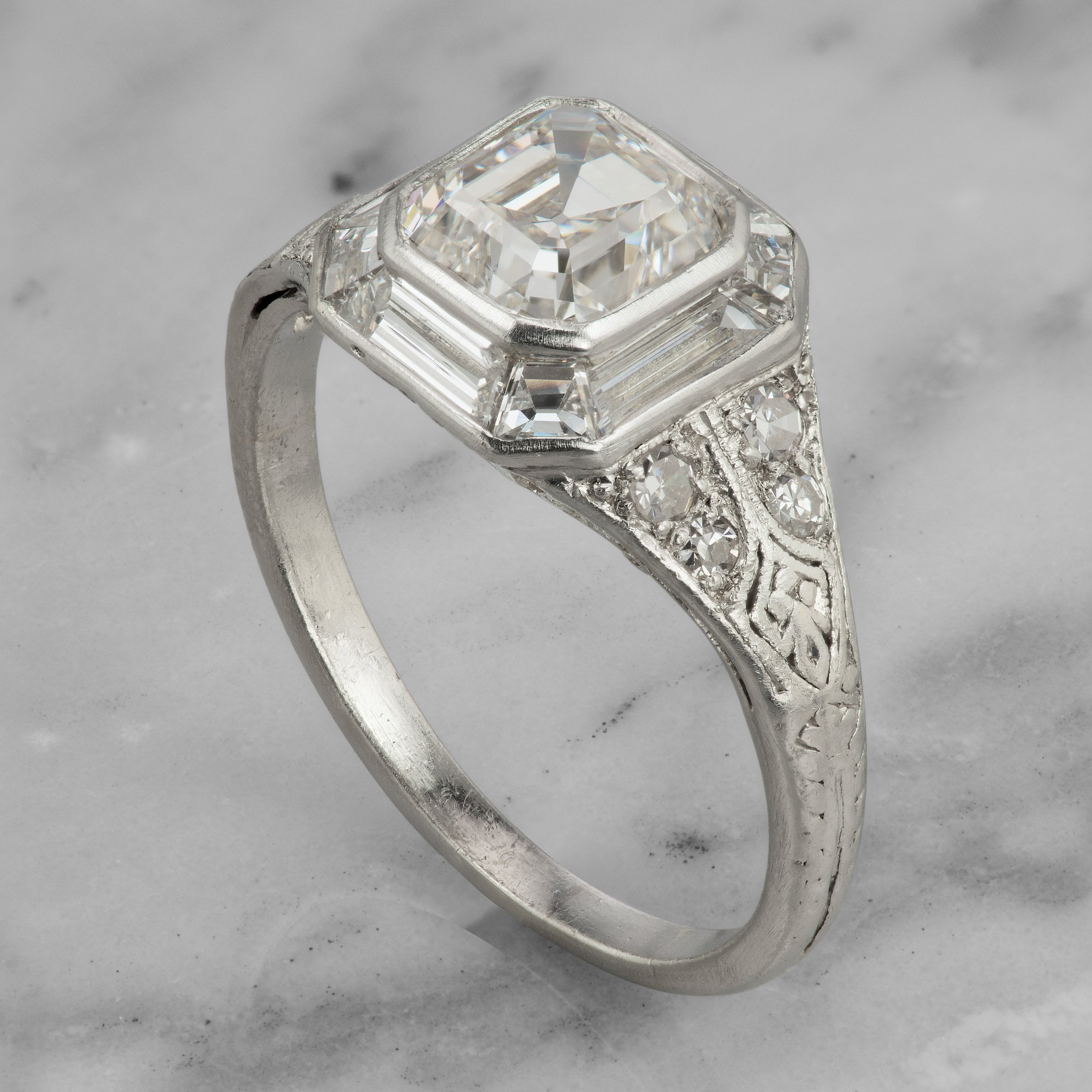 1.30ct Asscher Diamond