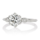 1.30ct old European cut diamond Ring