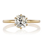 1.30ct old mine cut diamond Ring