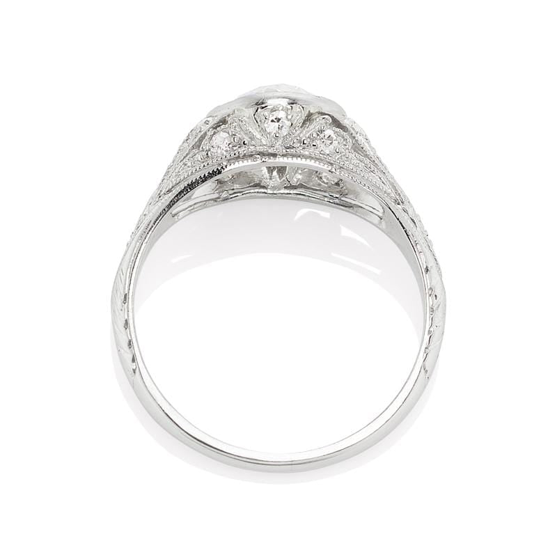 1.31ct old mine cut diamond Ring