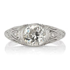 1.31ct old mine cut diamond Ring