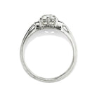 1.31 ct Diamond Engagement Ring with Baguettes